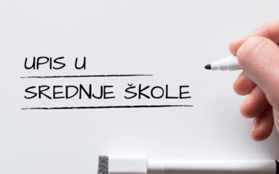OBAVIJEST za učenike koji upisuju 1. razred